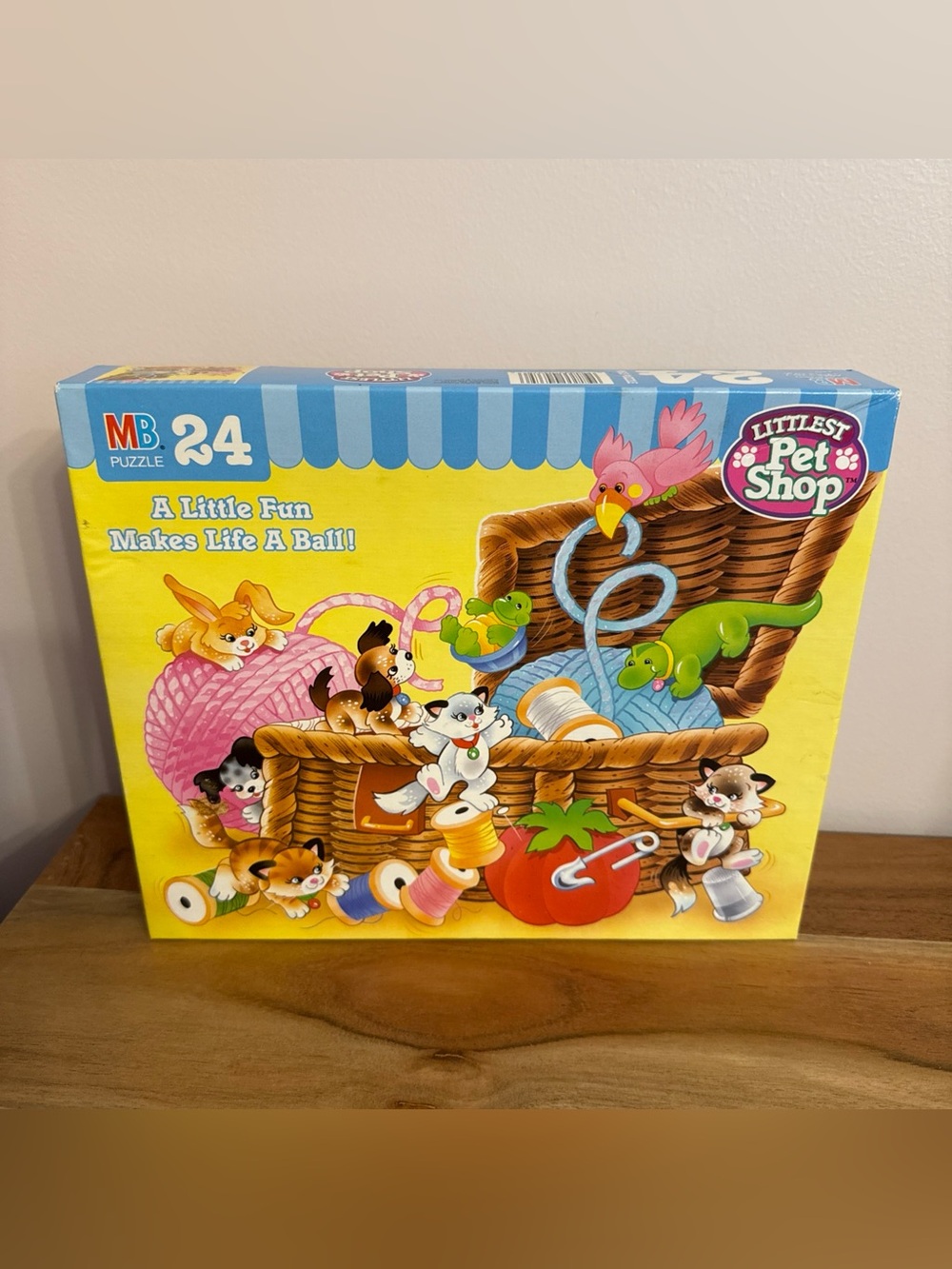Rare New Littlest Pet Shop Puzzle 1993 Kenner LPS 1993 Tonka 24 Pc Sealed